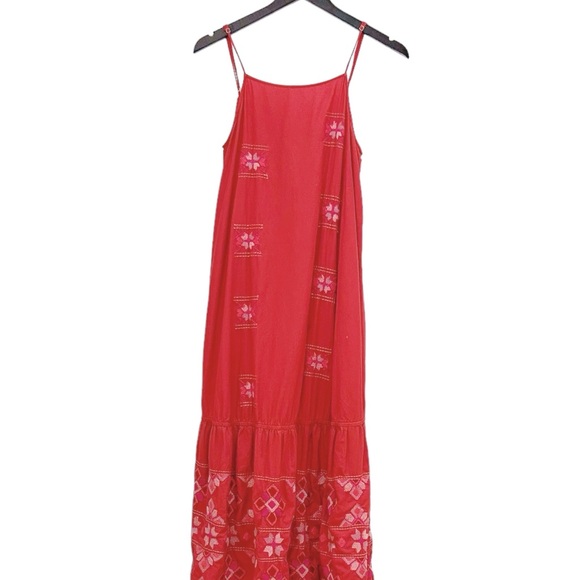 Zara Embroidered Maxi Dress - Picture 5 of 10
